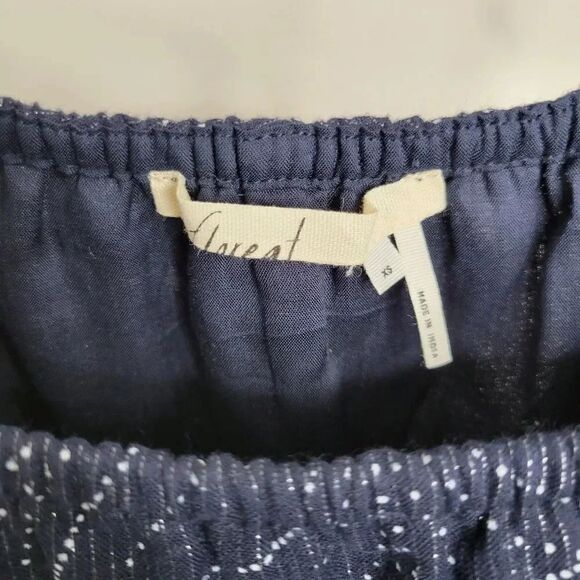 Anthro Floreat Starlit Off Shoulder Star Top - Picture 5 of 13